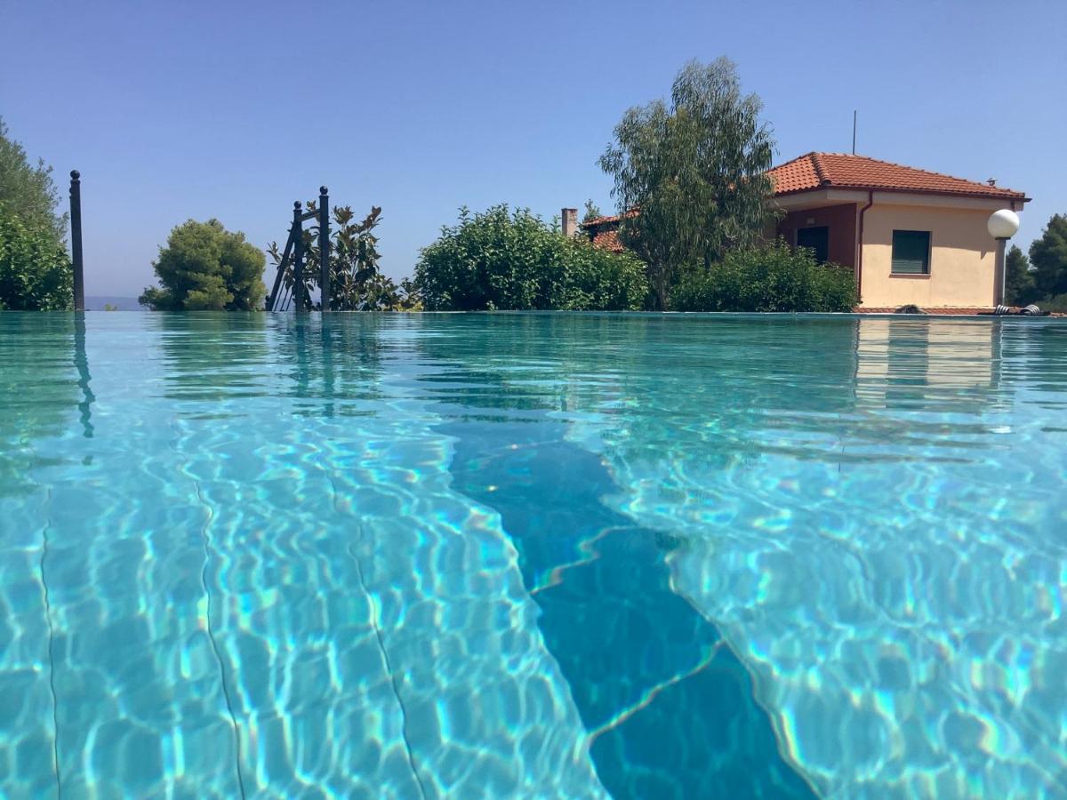Amazing Villa With Views Sea In Paliouri Zewnętrze zdjęcie