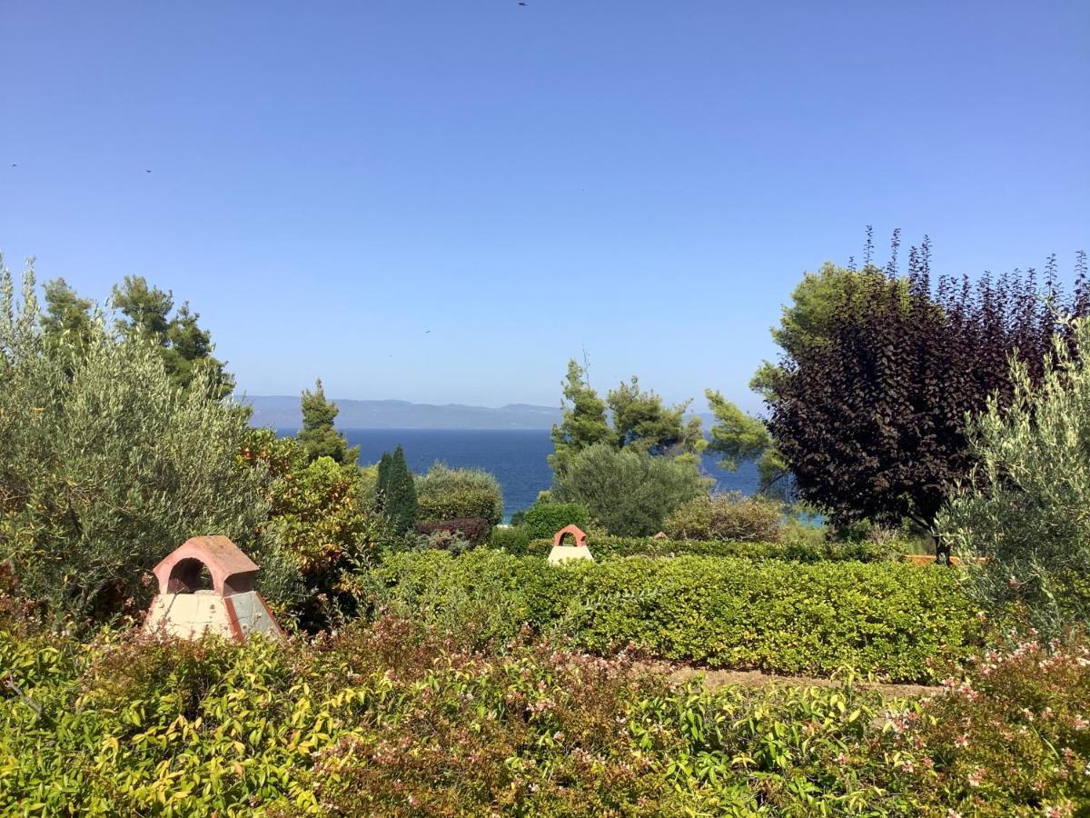 Amazing Villa With Views Sea In Paliouri Zewnętrze zdjęcie