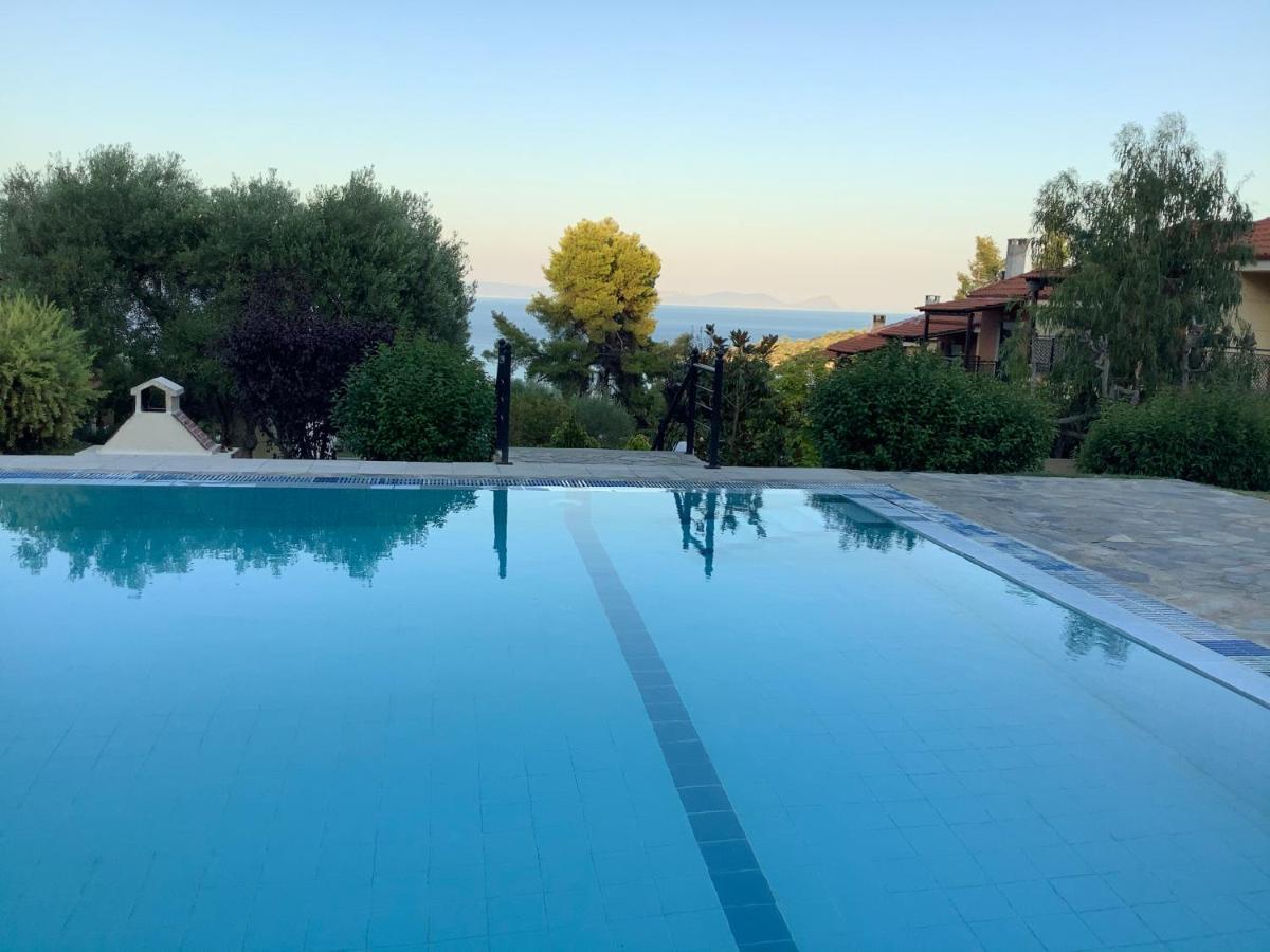 Amazing Villa With Views Sea In Paliouri Zewnętrze zdjęcie