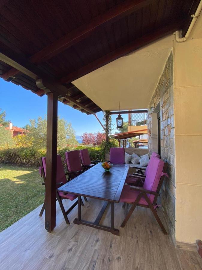 Amazing Villa With Views Sea In Paliouri Zewnętrze zdjęcie